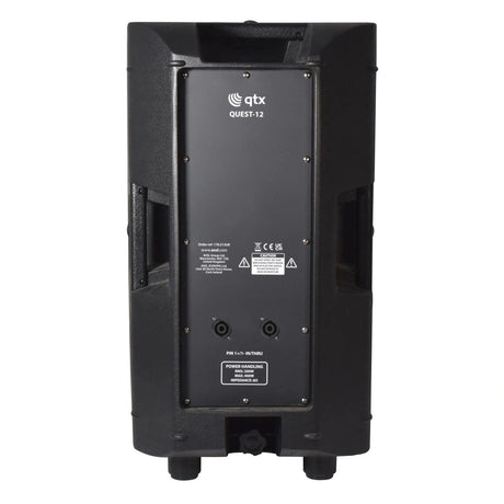 QTX QUEST-12 Portable PA Speaker Package | Active & Passive Bundle With Stands 9