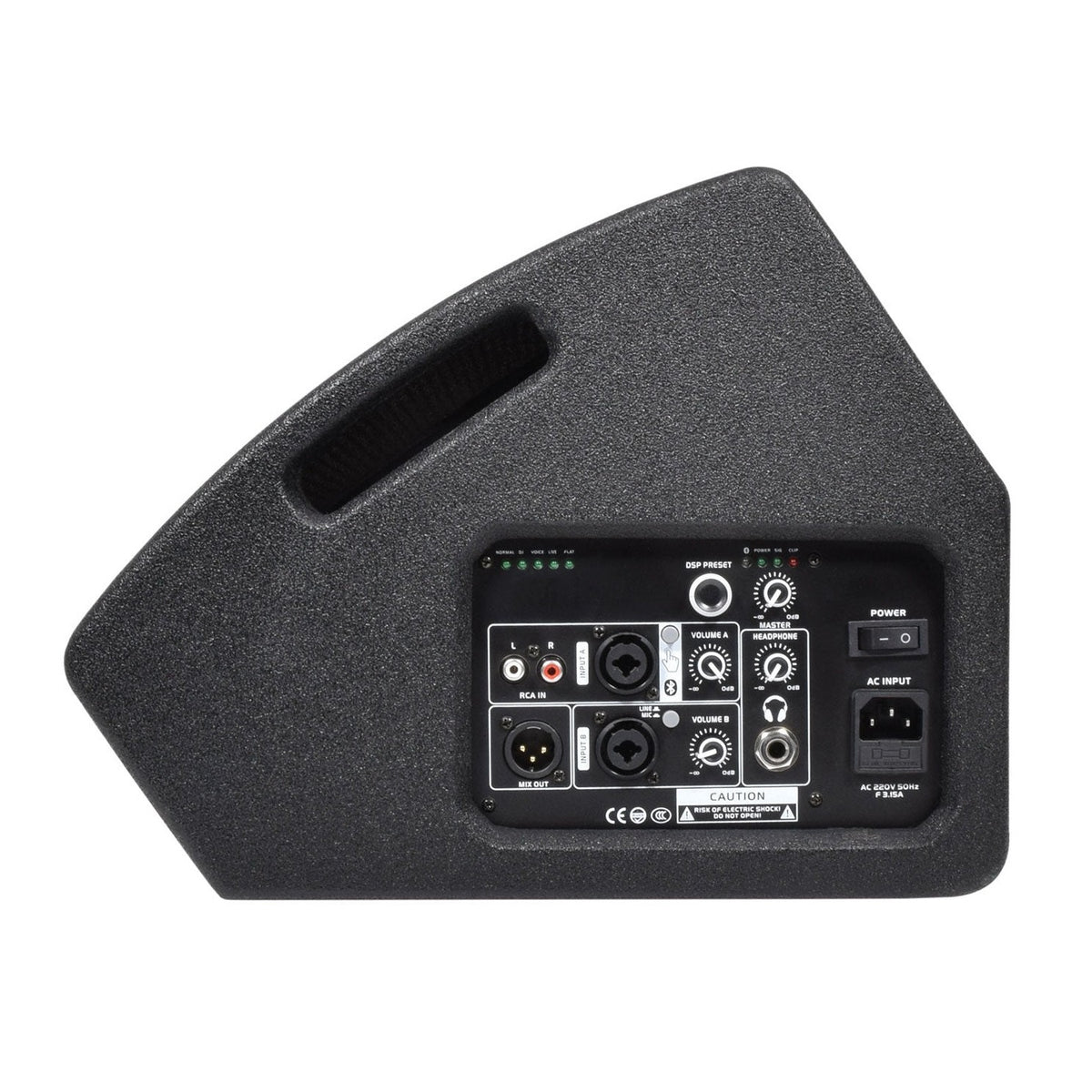 Citronic CM10A 10" 250W Active Wedge Monitor With DSP & Bluetooth 3
