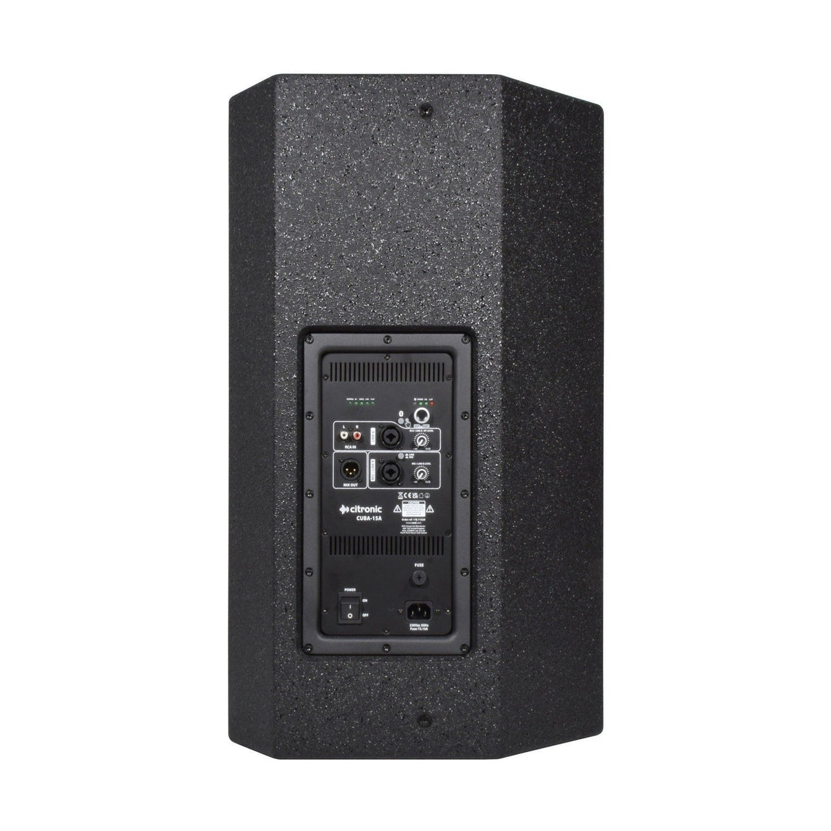 Citronic CUBA-15A 15" 450W Active PA Speaker With DSP & Bluetooth 2