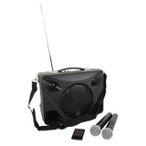 QTX DELTA-50 Desktop Portable PA System With Bluetooth & 2 Wireless Microphones 2