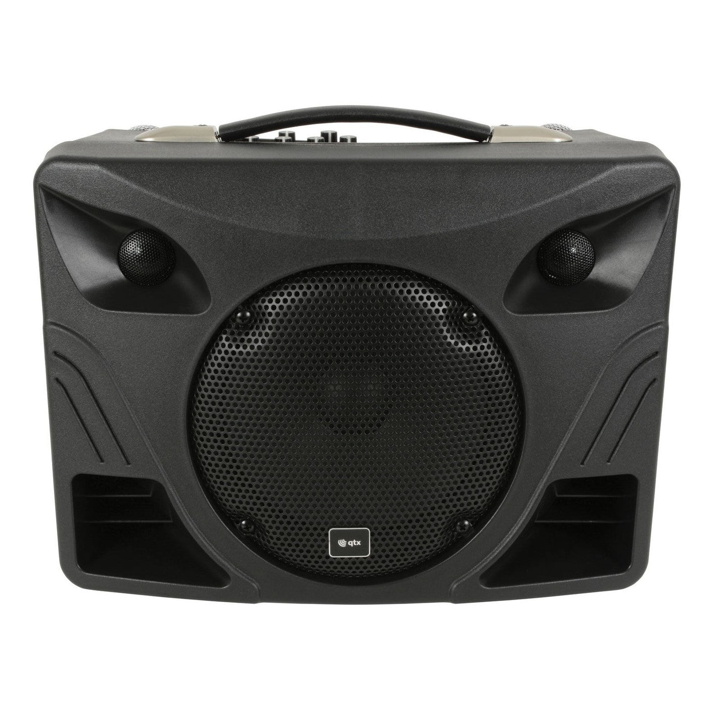 QTX DELTA-50 Desktop Portable PA System With Bluetooth & 2 Wireless Microphones 3