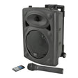 QTX QR8PA Portable PA Speaker with TWS 8"+ 1 x UHF Mic 1