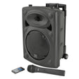 QTX QR8PA Portable PA Speaker with TWS 8"+ 1 x UHF Mic 1