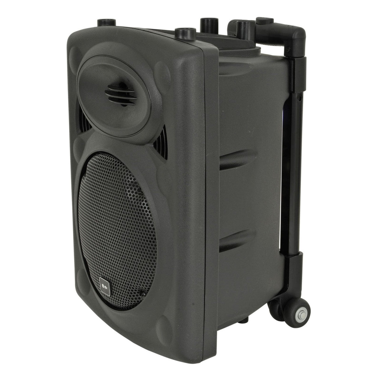 QTX QR8PA Portable PA Speaker with TWS 8"+ 1 x UHF Mic 2