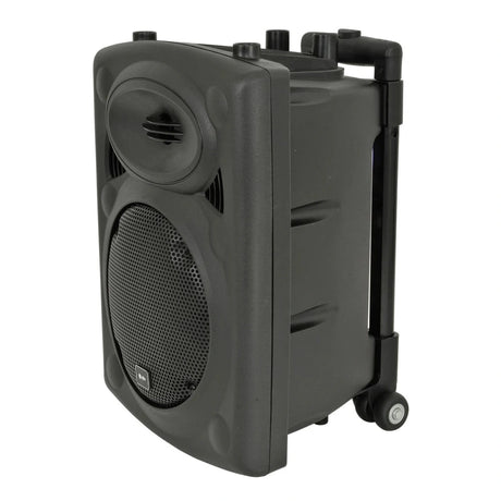 QTX QR8PA Portable PA Speaker with TWS 8"+ 1 x UHF Mic 2