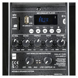 QTX QR8PA Portable PA Speaker with TWS 8"+ 1 x UHF Mic 5