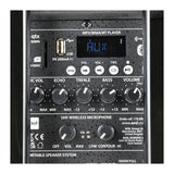QTX QR8PA Portable PA Speaker with TWS 8"+ 1 x UHF Mic 6