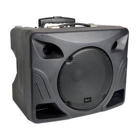 QTX DELTA-200 Portable PA System With Bluetooth & 2 Wireless Microphones 1