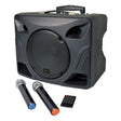 QTX DELTA-200 Portable PA System With Bluetooth & 2 Wireless Microphones 1