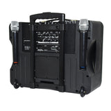 QTX DELTA-200 Portable PA System With Bluetooth & 2 Wireless Microphones 3