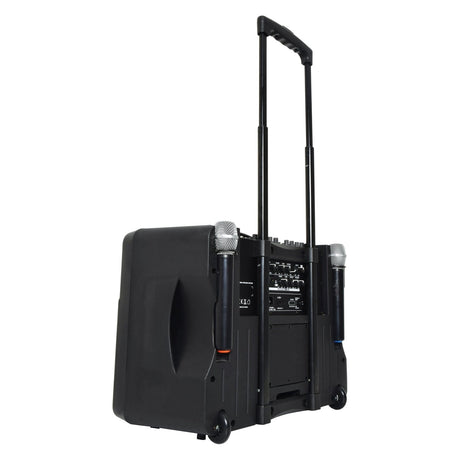 QTX DELTA-200 Portable PA System With Bluetooth & 2 Wireless Microphones 5