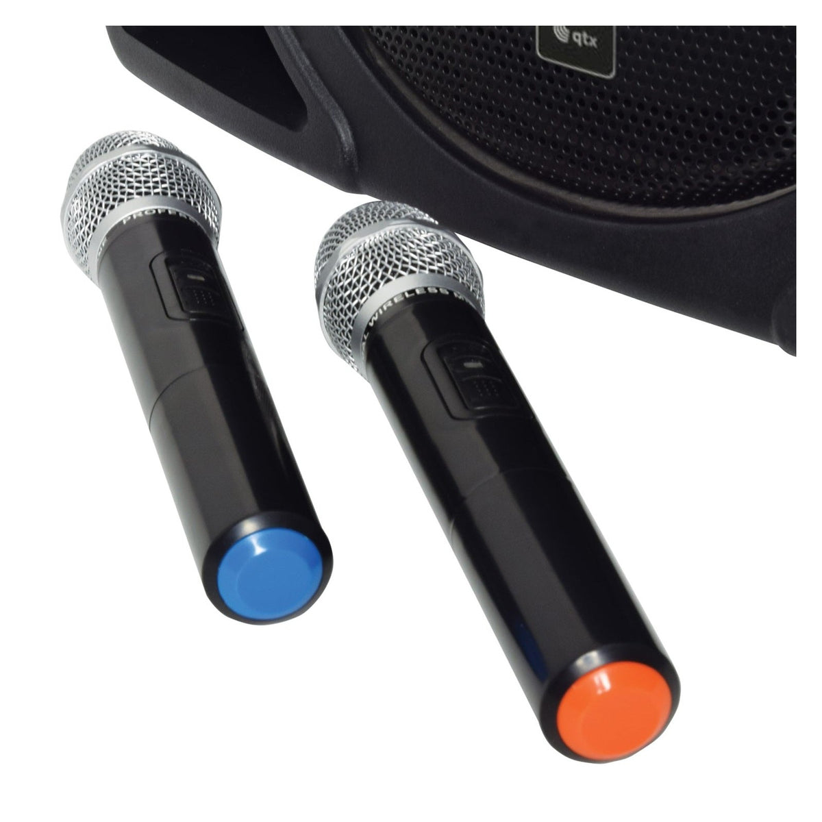 QTX DELTA-200 Portable PA System With Bluetooth & 2 Wireless Microphones 6