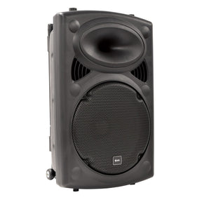 QTX QR12PA Portable PA Speaker with TWS - 12" + 2x UHF Mics 1