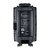 QTX QR15PA Portable PA Speaker with TWS 15" + 2x UHF Mics 6