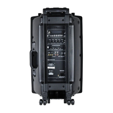 QTX QR15PA Portable PA Speaker with TWS 15" + 2x UHF Mics 6