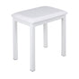 NUX NCK-430 Piano Bench — White Frame, Upholstered Seat 1