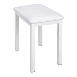 NUX NCK-430 Piano Bench — White Frame, Upholstered Seat 3