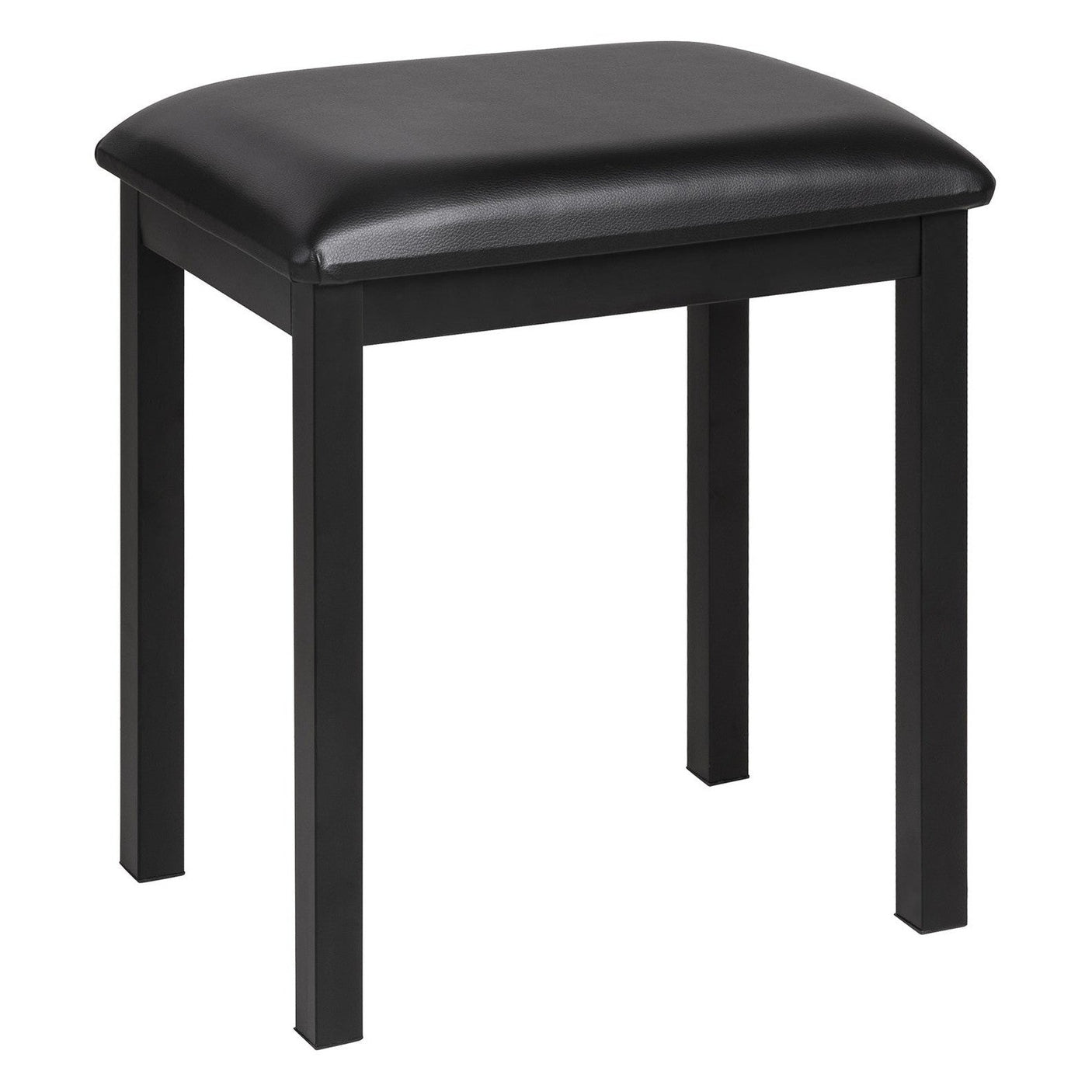 NUX NCK-430 Piano Bench — Black Frame, Upholstered Seat