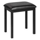 NUX NCK-430 Piano Bench — Black Frame, Upholstered Seat