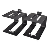 QTX Elevated Desktop Studio Monitor Stands – Pair 1