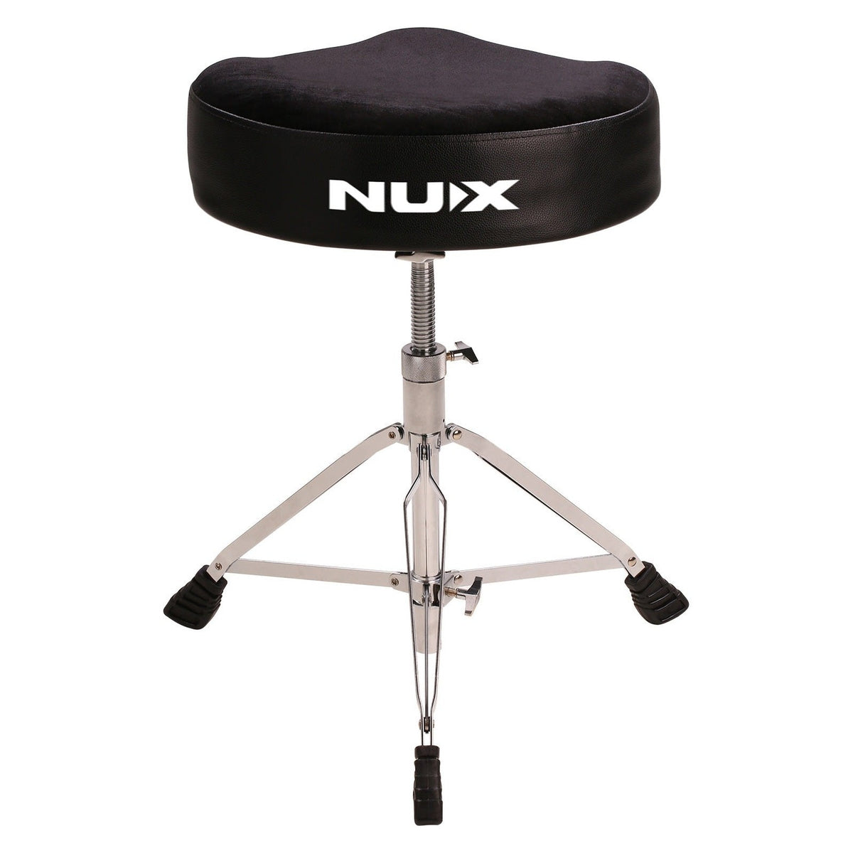 NUX NDT-03 Adjustable Drum Throne With Saddle Seat 1