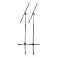 Chord Twin Microphone Boom Stand Set With Carry Bag 1