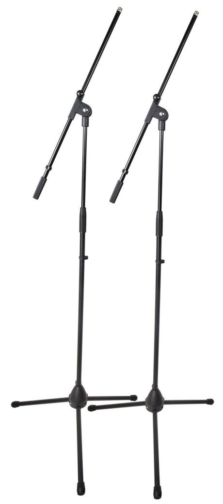 Chord Twin Microphone Boom Stand Set With Carry Bag 1