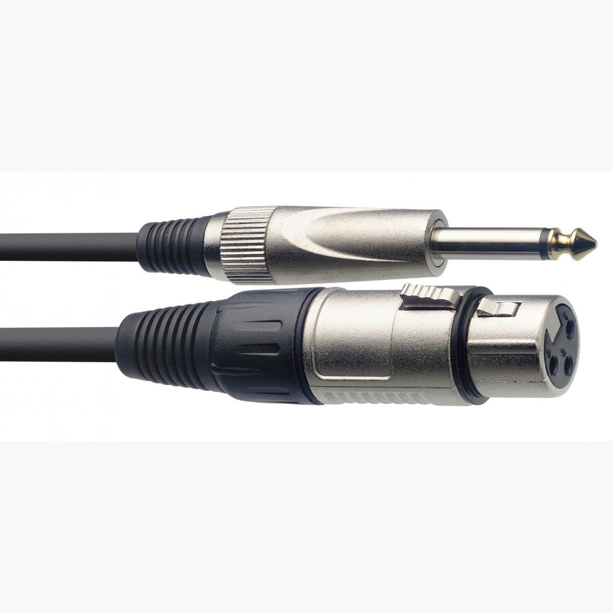 Stagg SMC3XP Microphone Cable, XLR Female To Jack Male — 3m 2