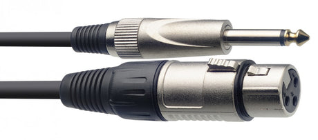 Stagg SMC3XP Microphone Cable, XLR Female To Jack Male — 3m