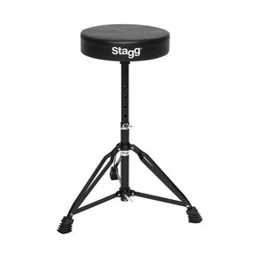 Stagg DT-32BK Double Braced Drum Throne — Black 1
