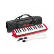 Stagg Melosta32 32-Key Melodica — With Mouthpiece, Tube And Case Red 1