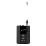 Q-Audio QWM 1970 HH+BP UHF Dual Diversity Wireless Handheld + Beltpack System