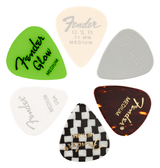 Fender Material Medley Plectrums, 351 Shape, Medium — 6-Pack