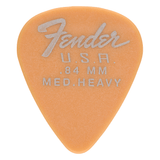 Fender Dura-Tone 351 Shape Plectrums, .84mm — Butterscotch Blonde, 12-Pack 1