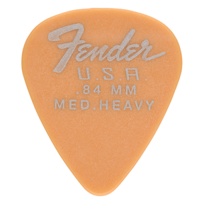 Fender Dura-Tone 351 Shape Plectrums, .84mm — Butterscotch Blonde, 12-Pack 1