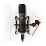 Warm Audio WA-47jr Transformer-less FET Condenser Microphone Black 1