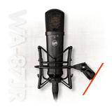 Warm Audio WA-87jr Multi-Pattern FET Condenser Microphone Black 1