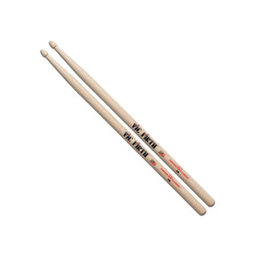 Vic Firth American Classic Hickory Drum Sticks, 5B, Wood Tip — Pair 1