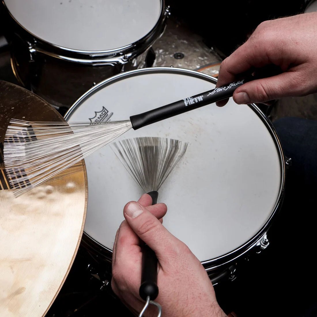 Vic Firth Steve Gadd Signature Wire Brushes — Pair 6