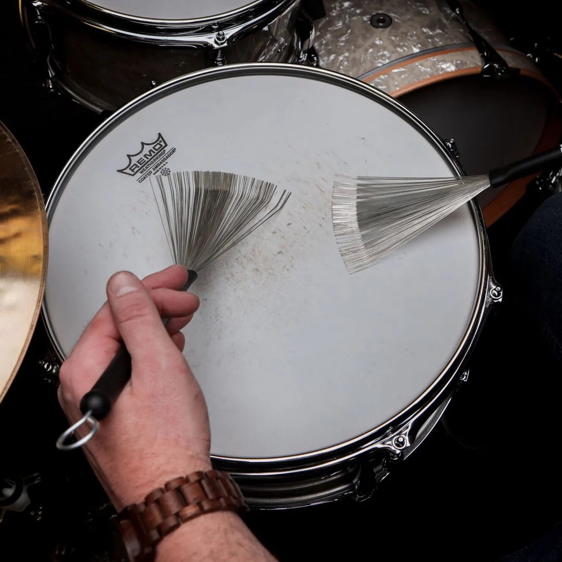 Vic Firth Steve Gadd Signature Wire Brushes — Pair 7