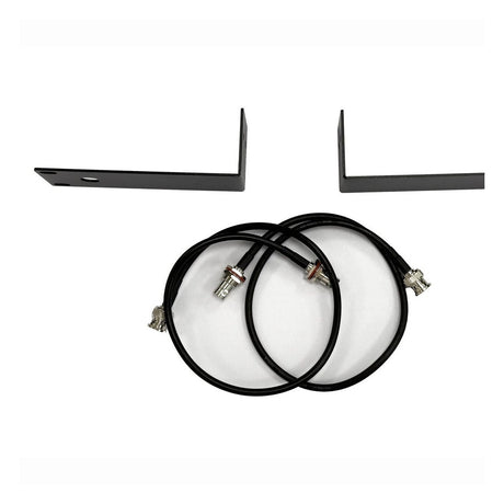 Q-Audio 1U 19" Rack Mount Kit For 1 x QWM 1960 V3 Receiver 2