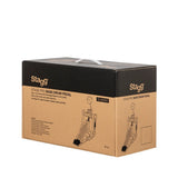 Stagg PP-52 52 Series Single Bass Drum Pedal, Double Chain 4