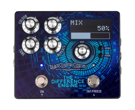 Black Country Customs by Laney - The Difference Engine Stereo Delay Pedal 9