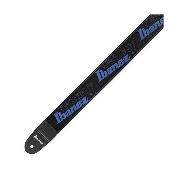Ibanez GSD50 Logo Adjustable Guitar Strap - Blue 2