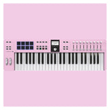 Arturia KeyLab Essential 49 MK3 MIDI Keyboard Controller – Limited Edition Rose Quartz 1