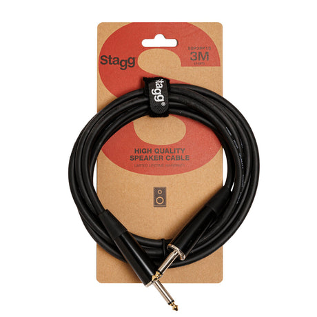 Stagg 1/4" Jack to Jack Speaker Cable 3m – SSP3PP15 2