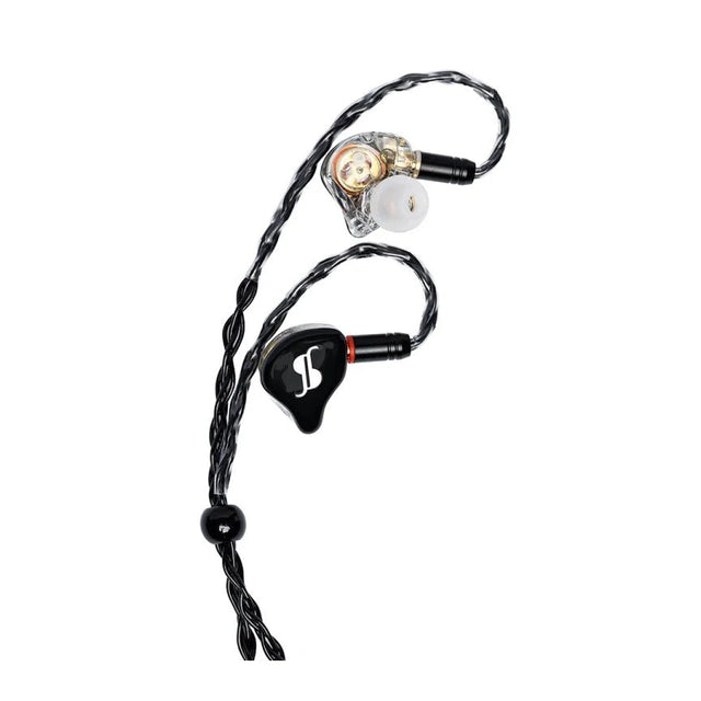 Stagg Professional Black 3-Driver In-Ear Monitors - 1.35m SPM-PRO BK 1