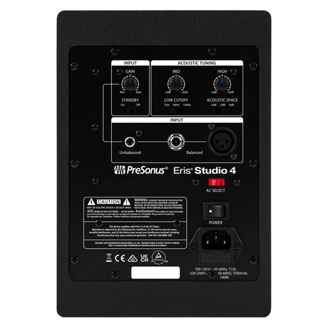 PreSonus Eris Studio 4 Monitor Speaker Single 4