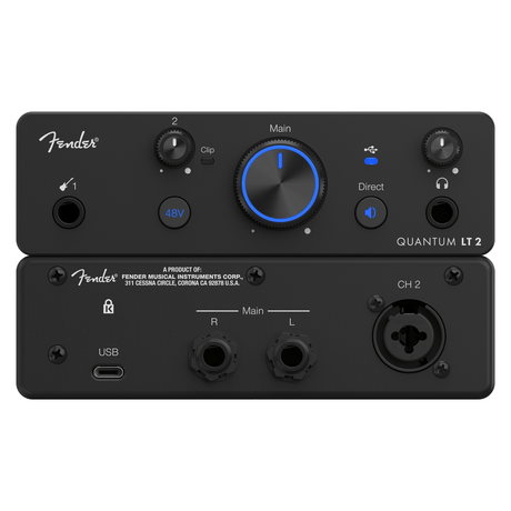 Fender Quantum LT 2 - USB-C Audio Interface 5