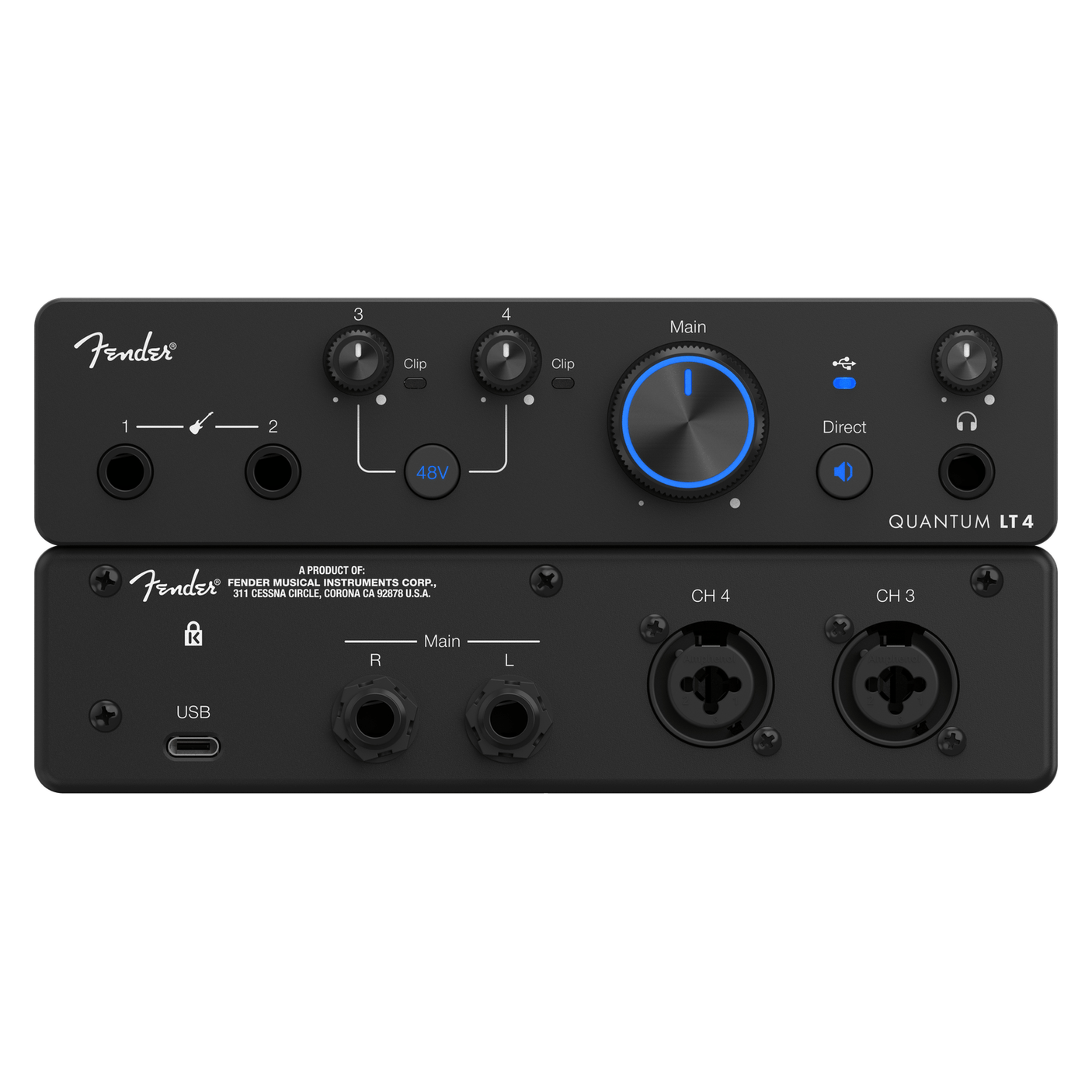 Fender Quantum LT 4 - USB-C Audio Interface 4
